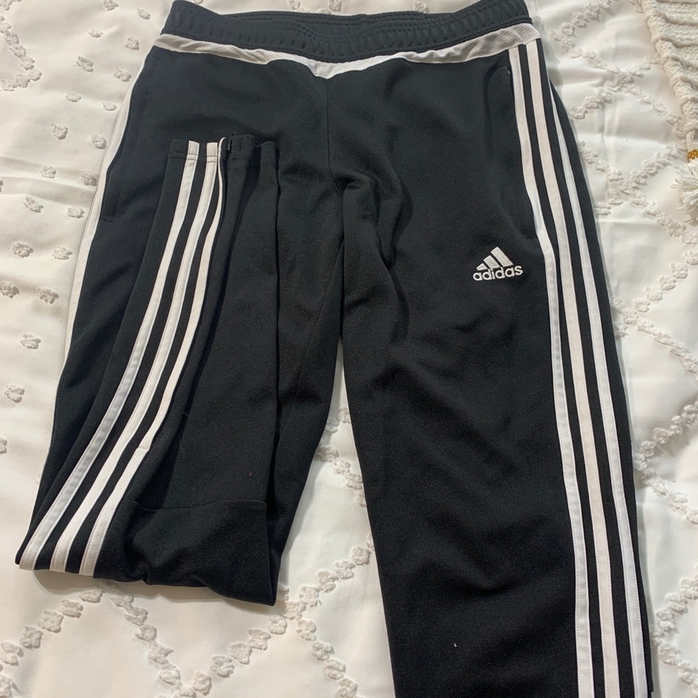 Adidas striped joggers